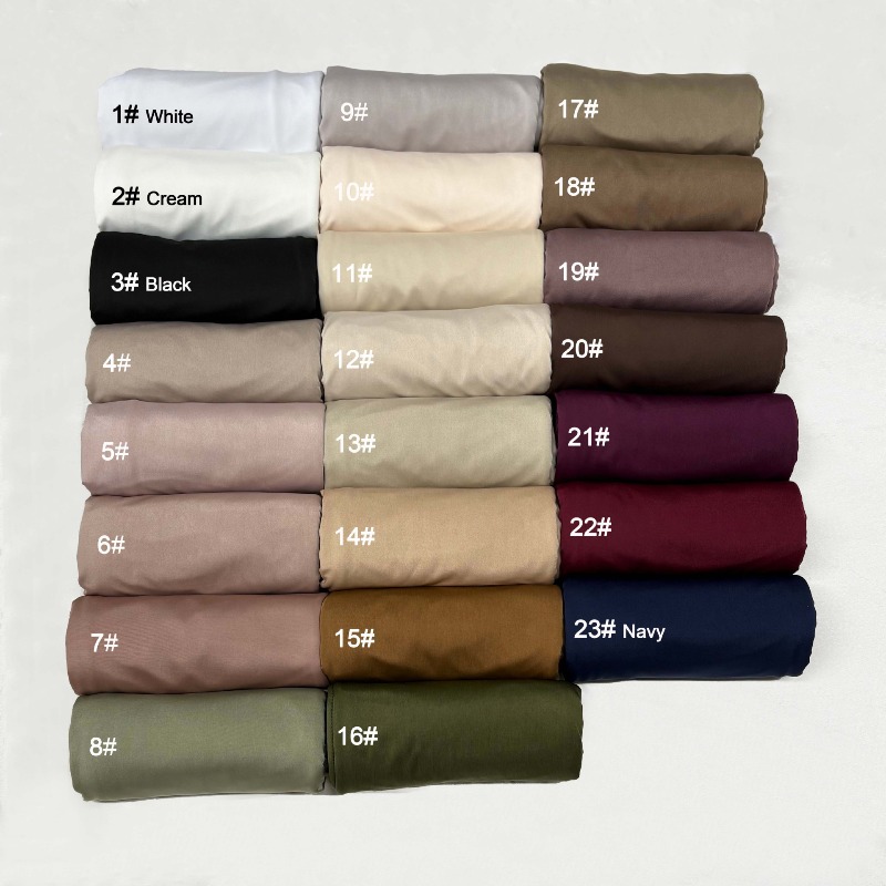 Bandana Cotton - E2 Premium Liquid Jersey Hidżab Szal
