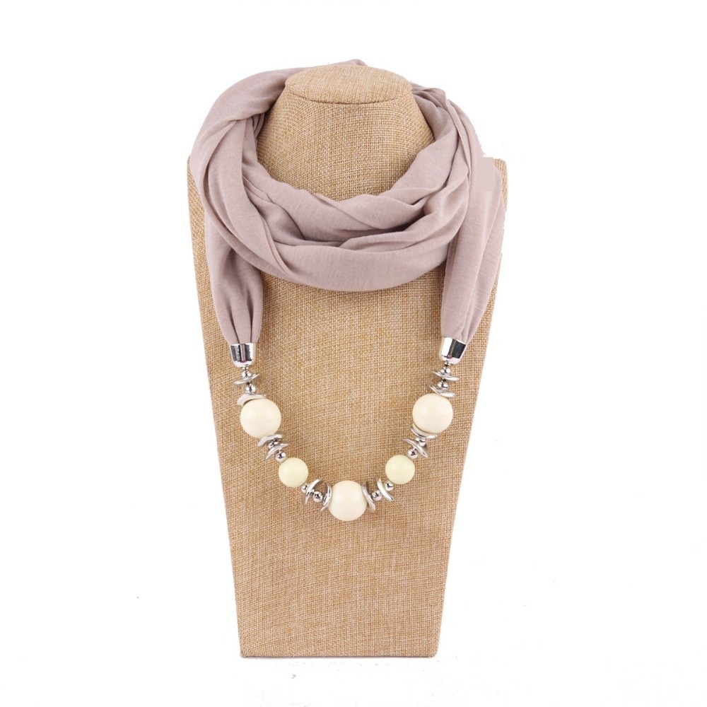 Nowy szal z szyfonu z koralika – Infinity Scarf Knit recenzja i cena