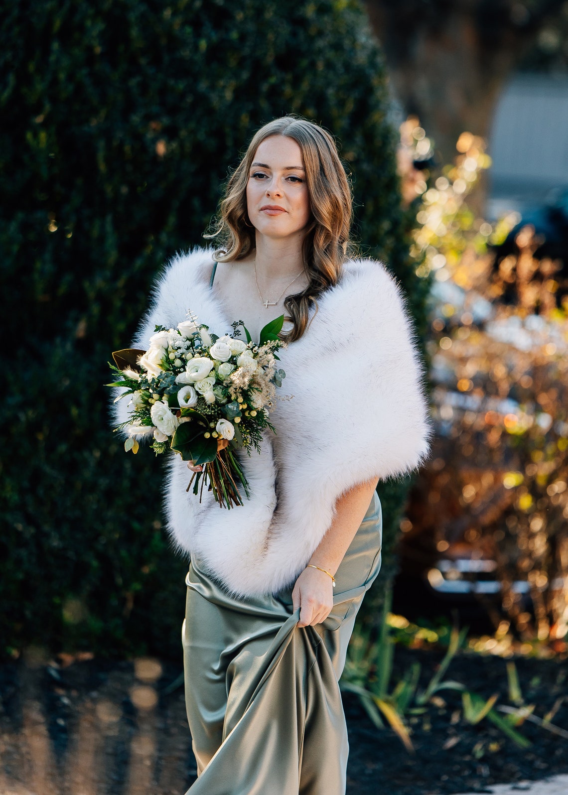 Gorąca sprzedaż koronki etola  – Stole Wedding Shawl recenzja i cena