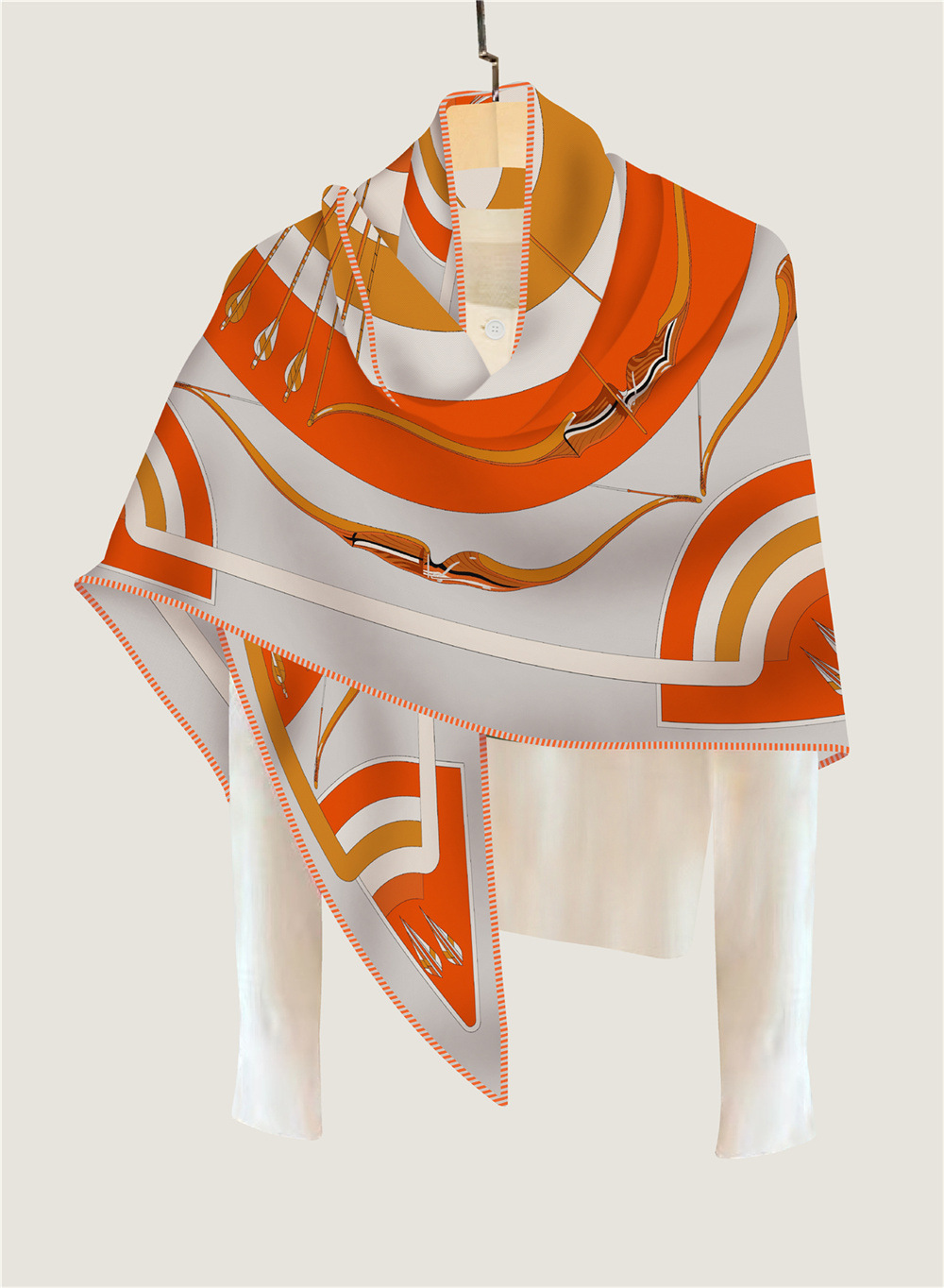 Trójkątny szal z kaszmiru i je – Pashmina Wrap Large recenzja i cena