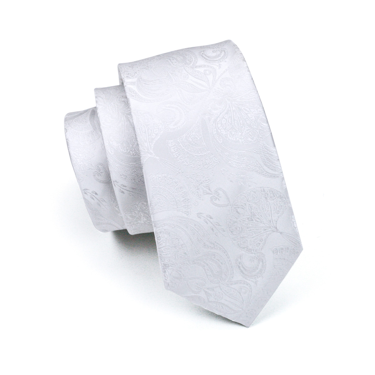 FA-393 Krawat męski Biały Pais – Silk Tie Striped recenzja i cena