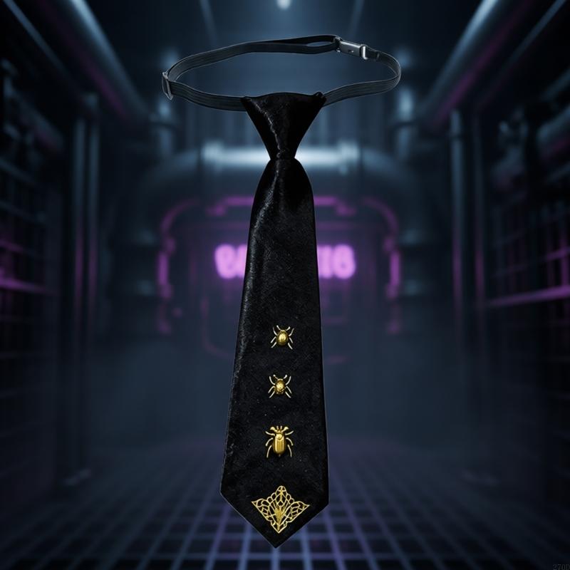 Stylowy krawat w stylu punk ro – Bow Tie Pre Tied recenzja i cena